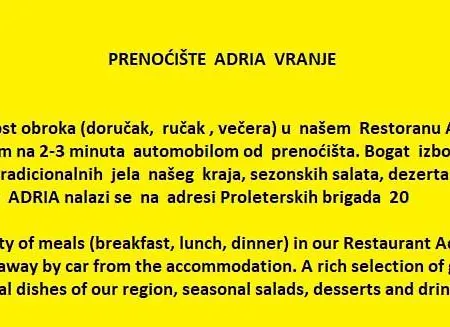 Aparthotel Prenociste Adria